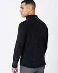 Men's Versa Fleece Halfzip (Black)