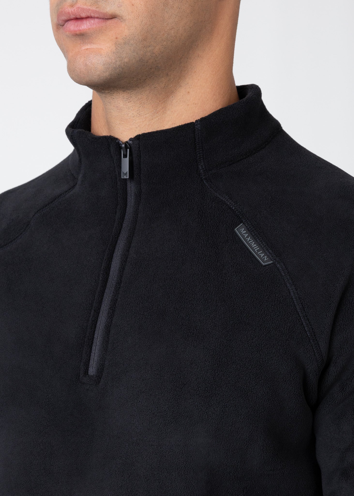 Men's Versa Fleece Halfzip (Black)