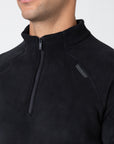 Men's Versa Fleece Halfzip (Black)
