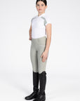 Young Riders Aveen Polo Shirt - White/Laurel