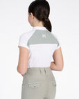 Young Riders Aveen Polo Shirt - White/Laurel