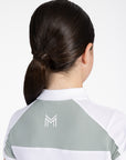 Young Riders Aveen Polo Shirt - White/Laurel