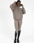 Icon Oversized Hoodie - Taupe