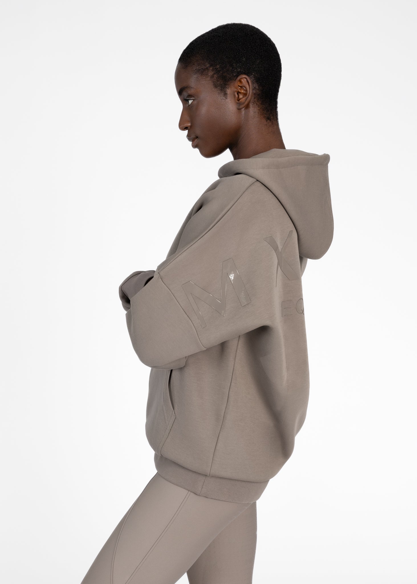 Icon Oversized Hoodie - Taupe