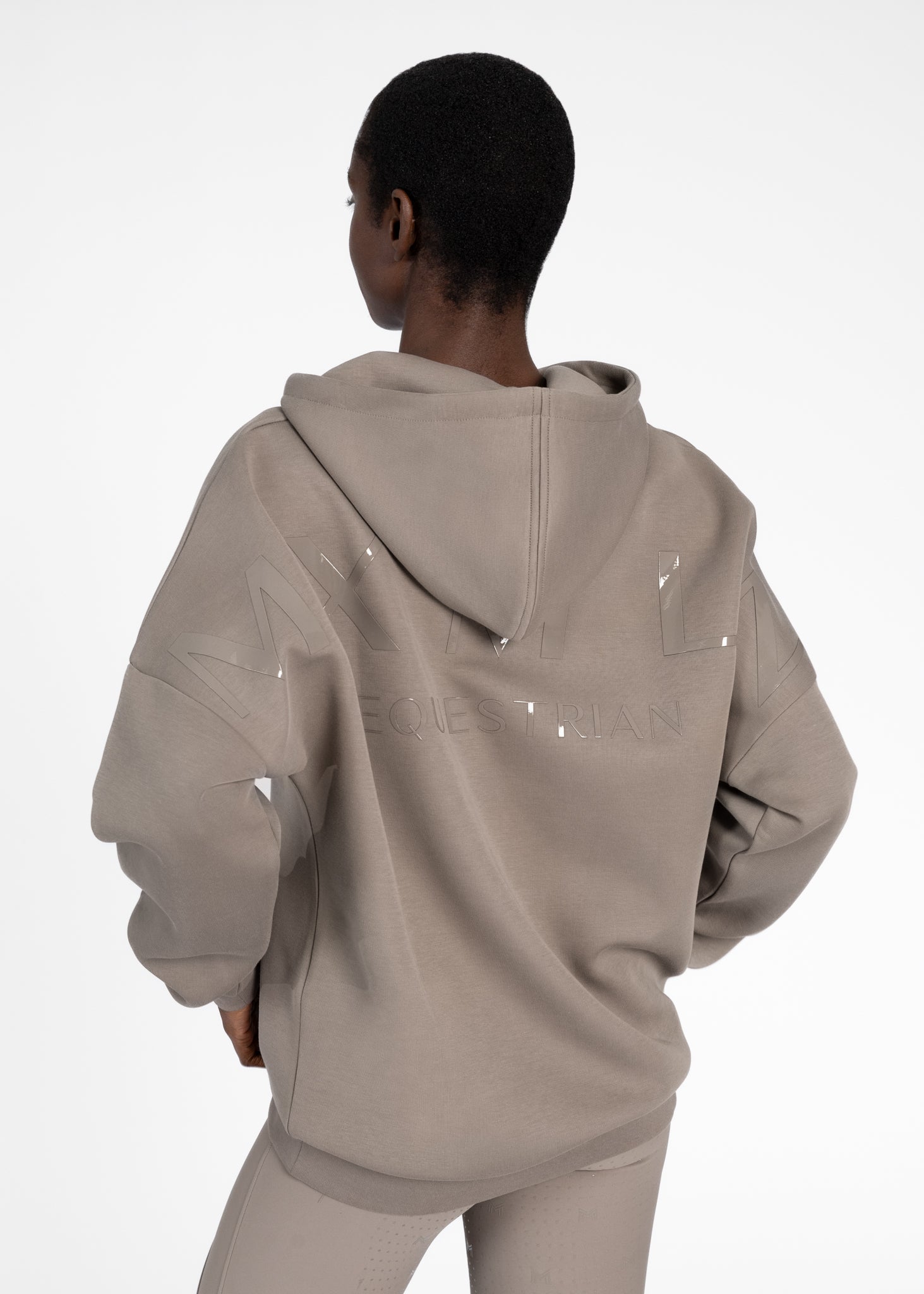 Icon Oversized Hoodie - Taupe