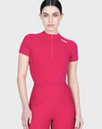 Origin Short Sleeve Base Layer - Cranberry