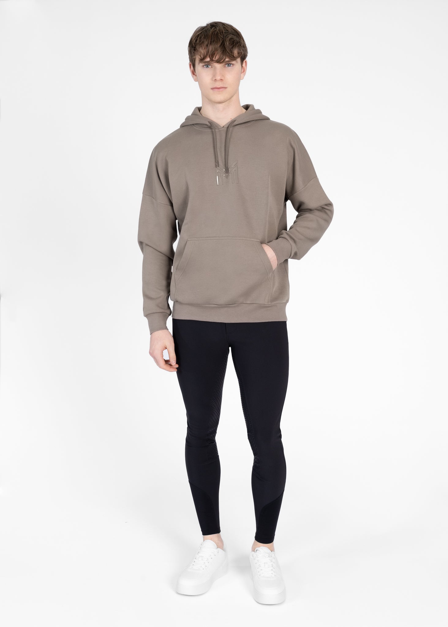 Icon Oversized Hoodie - Taupe