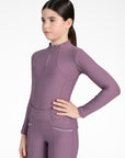 Young Riders - Long Sleeve Base Layer - Plum