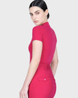 Origin Short Sleeve Base Layer - Cranberry