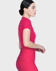 Origin Short Sleeve Base Layer - Cranberry