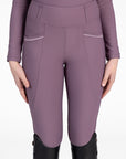 Young Riders - Pro Riding Leggings - Plum