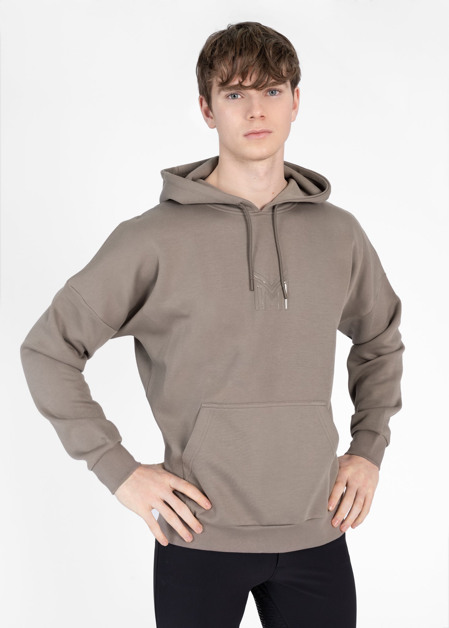Icon Oversized Hoodie - Taupe