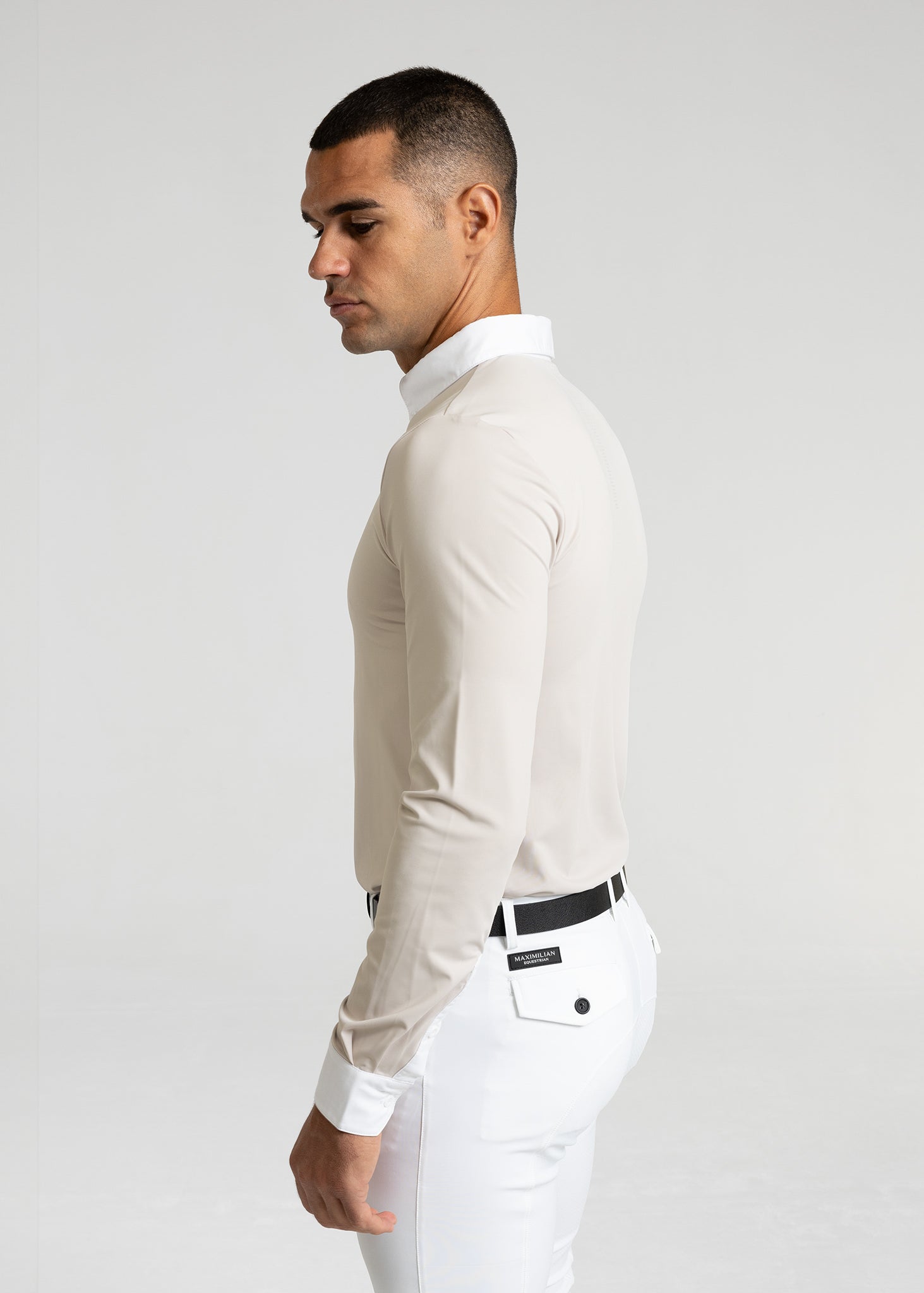 Active Competition Shirt - Long Sleeve (Beige)