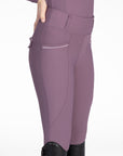 Young Riders - Pro Riding Leggings - Plum