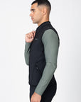 Grid Technical Vest - Black