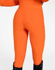 Outline Leggings - Tangerine