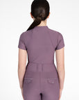 Young Riders - Short Sleeve Base Layer - Plum