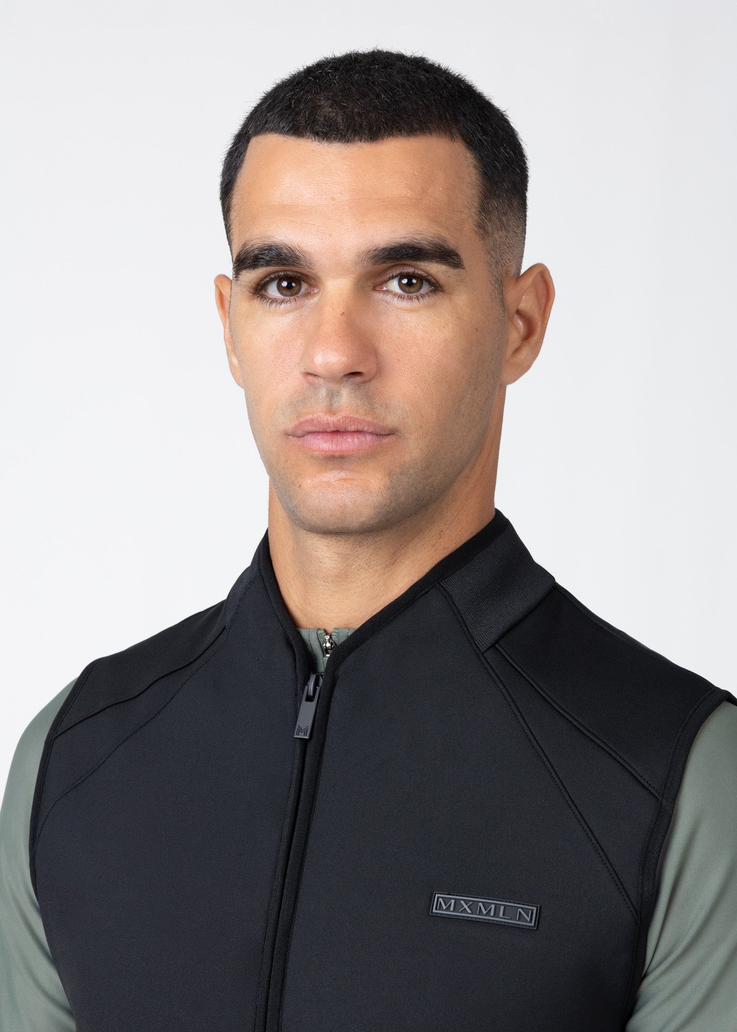 Grid Technical Vest - Black