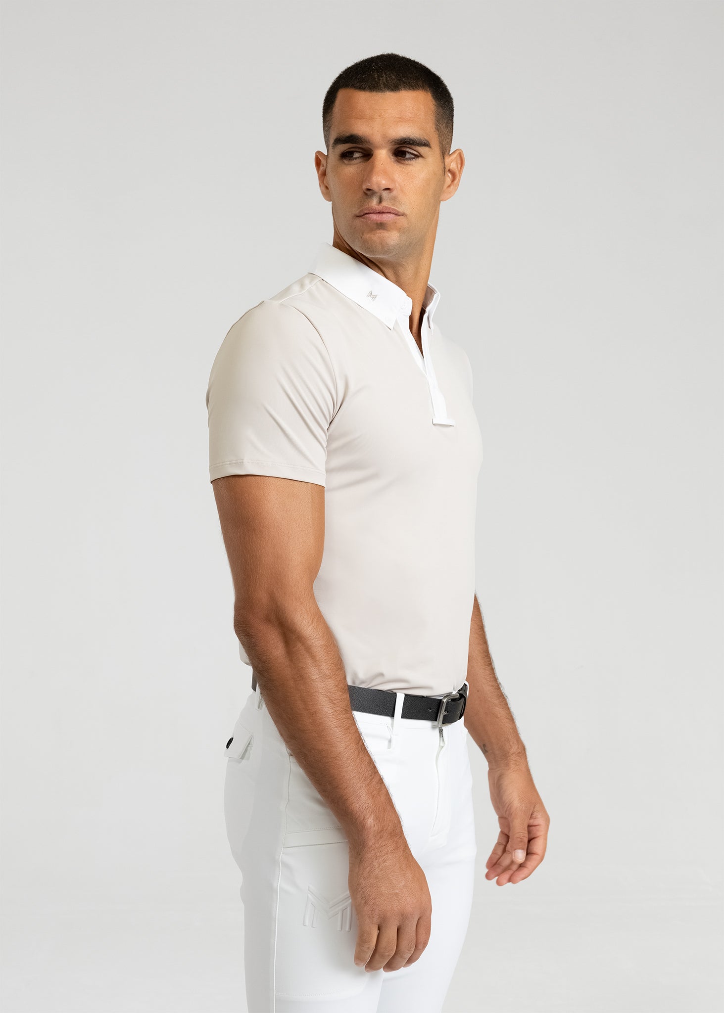 Active Competition Shirt - Short Sleeve (Beige)