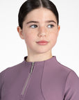 Young Riders - Short Sleeve Base Layer - Plum