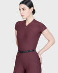 Velya Short Sleeve Base Layer - Rosewood