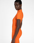 Short Sleeve Frame Base Layer - Tangerine