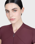 Velya Short Sleeve Base Layer - Rosewood