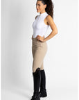 Sleeveless Base Layer - White/Gold