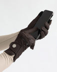Max Riding Gloves - Chocolate