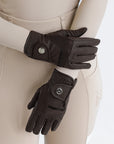 Max Riding Gloves - Chocolate