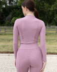 Long Sleeve Frame Base Layer - Mauve