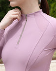 Long Sleeve Frame Base Layer - Mauve