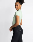 Short Sleeve Base Layer - Sage Green