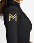 Long Sleeve Base Layer - Black/Gold