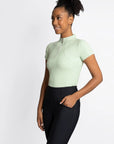 Short Sleeve Base Layer - Sage Green