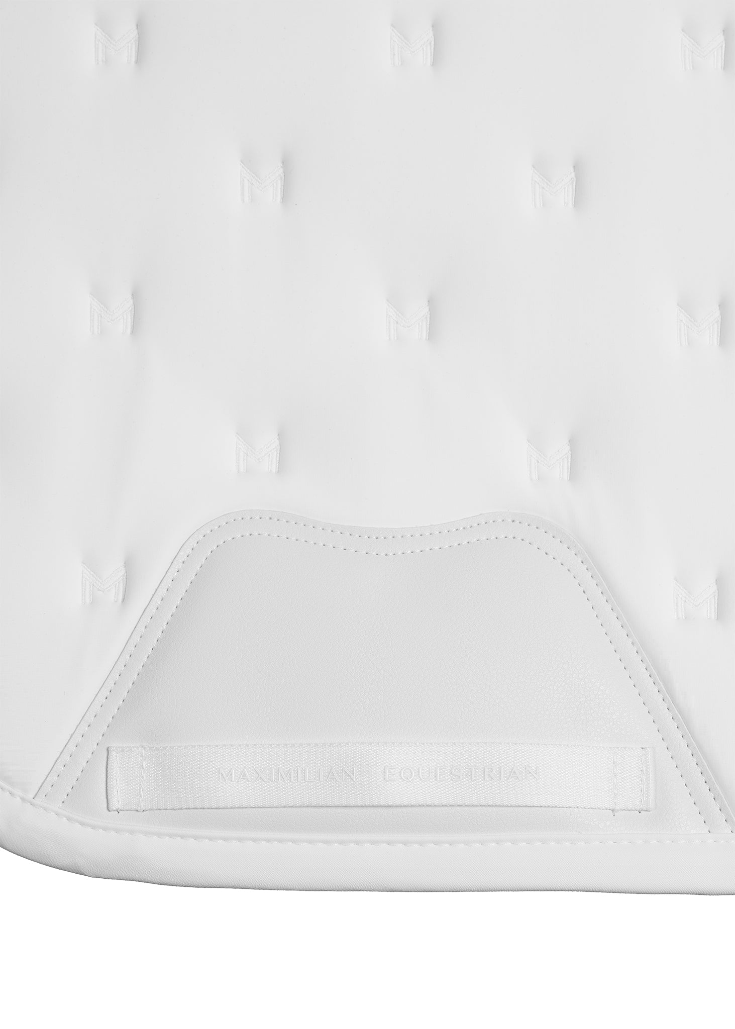Saddle Pad - Jump - Stamp (White)