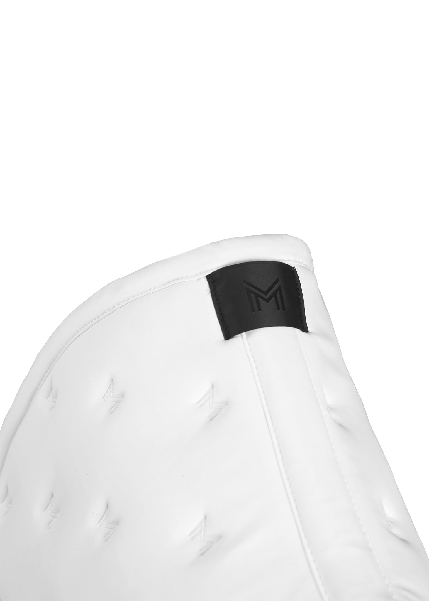 Saddle Pad - Jump - Stamp (White)