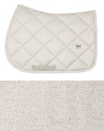 Saddle Pad - Jump - Herringbone (Beige)