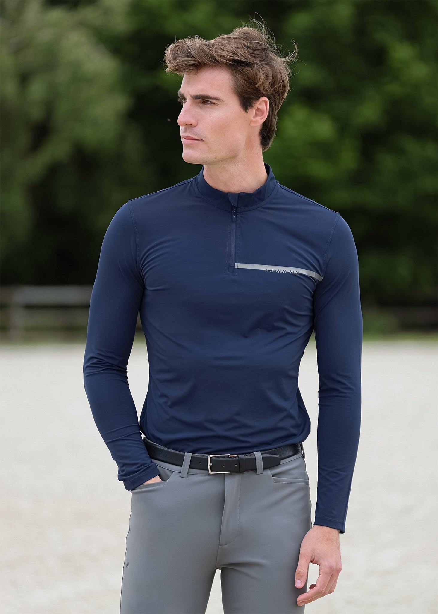 Men Sunblocker Shirt - Navy