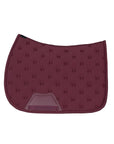 Saddle Pad - Jump - Stamp (Burgundy)