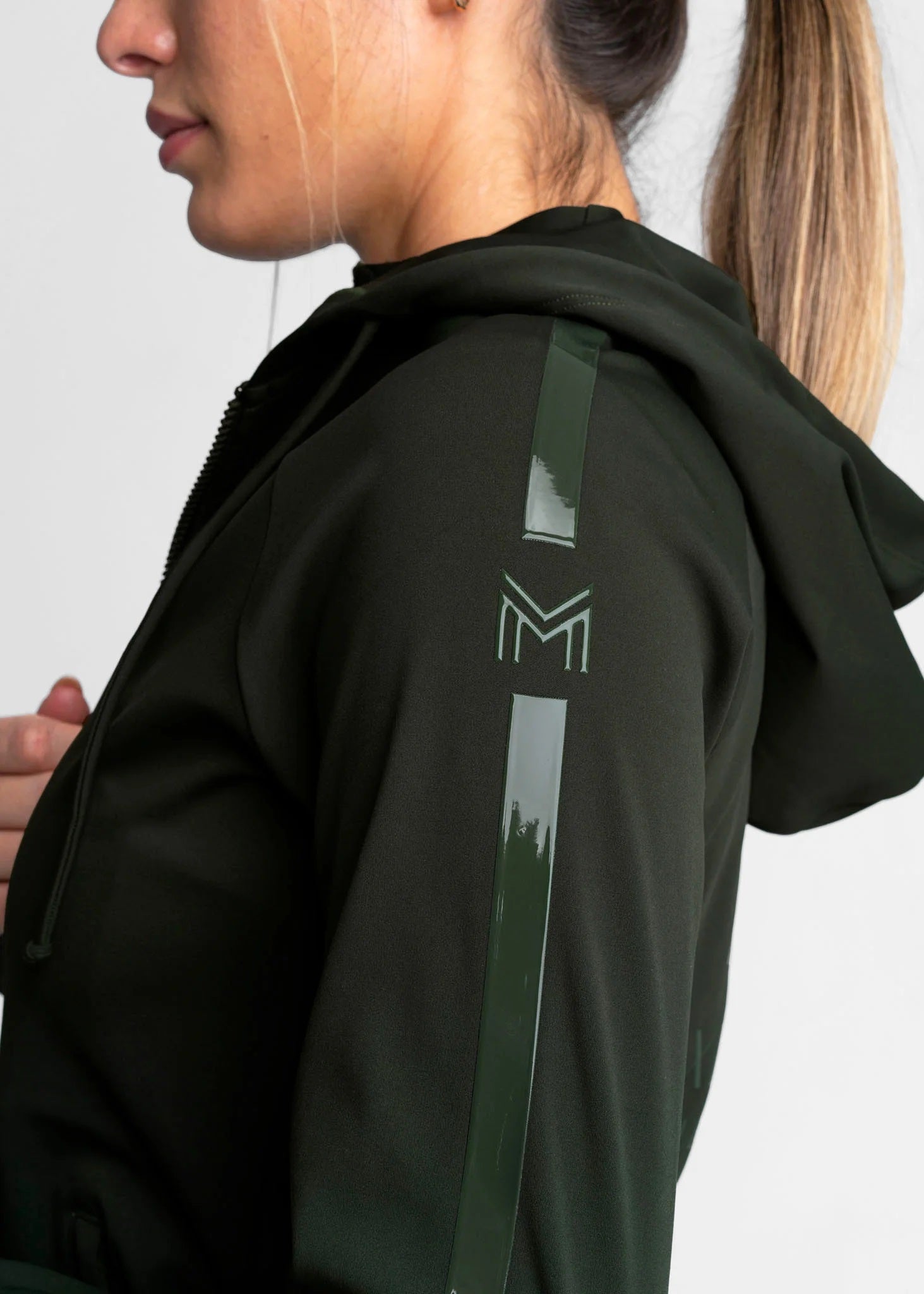 Reflection Zip Hoodie - Hunter Green