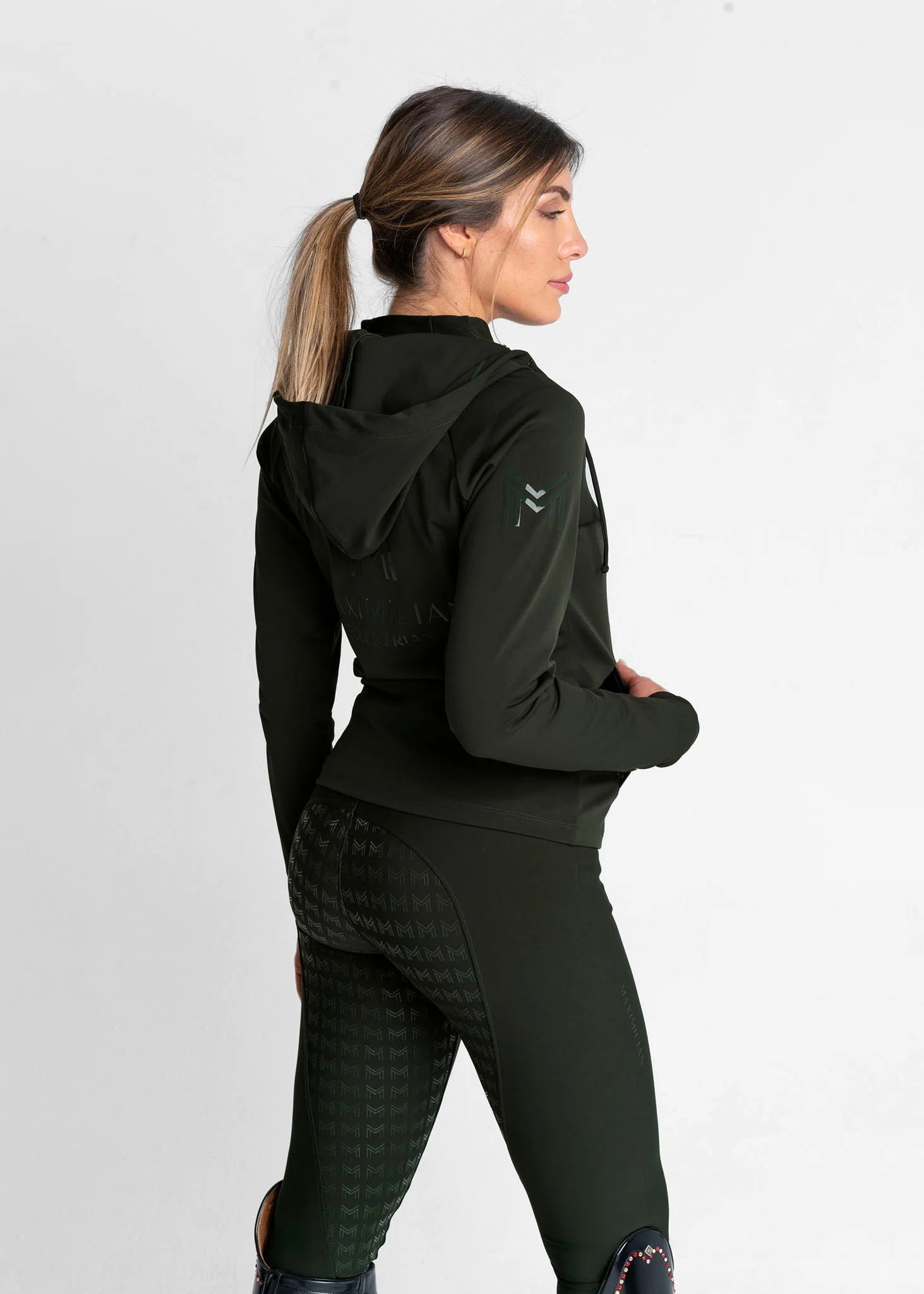 Reflection Zip Hoodie - Hunter Green