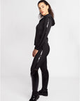 Reflection Zip Hoodie - Black