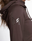 Reflection Zip Hoodie - Chocolate