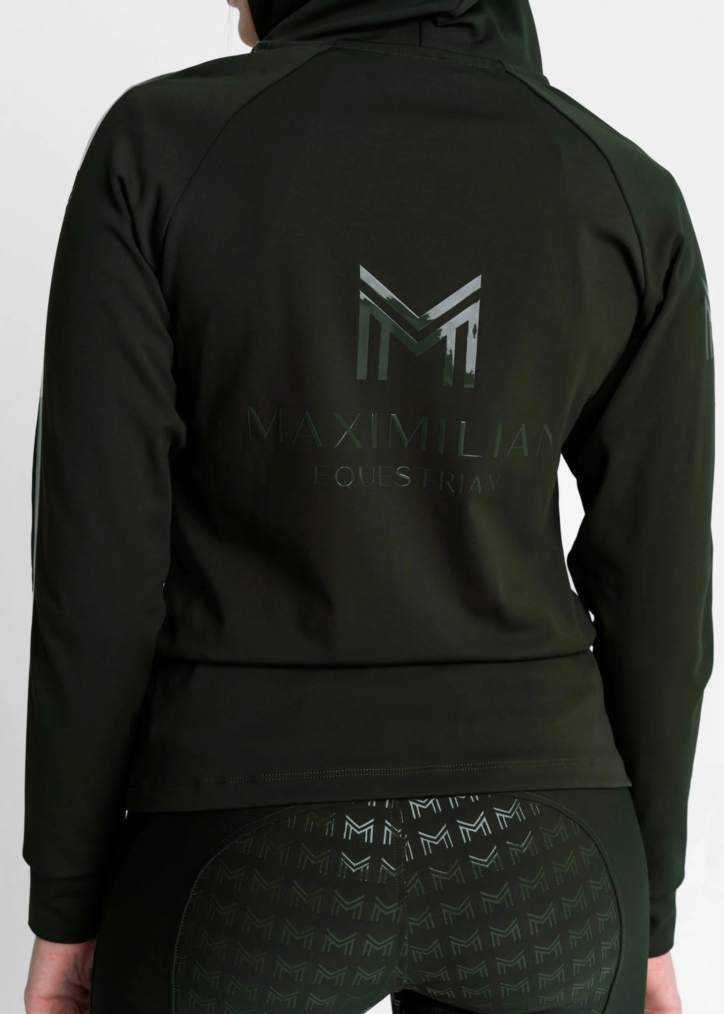 Reflection Zip Hoodie - Hunter Green