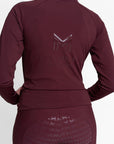 Reflection Zip Hoodie - Burgundy