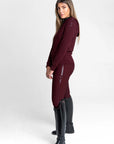 Reflection Zip Hoodie - Burgundy