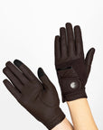 Max Riding Gloves - Chocolate
