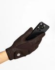 Max Riding Gloves - Chocolate