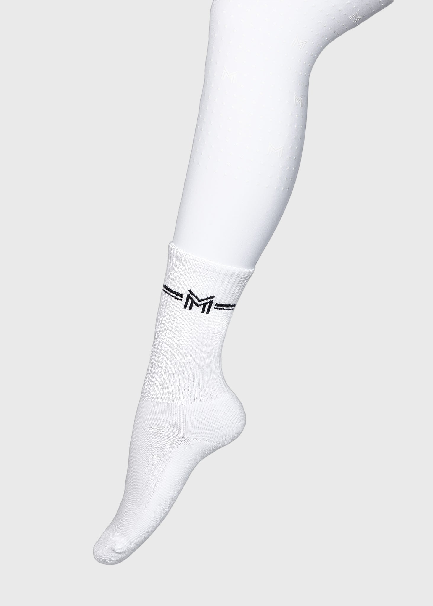 Rise Sports Socks - White